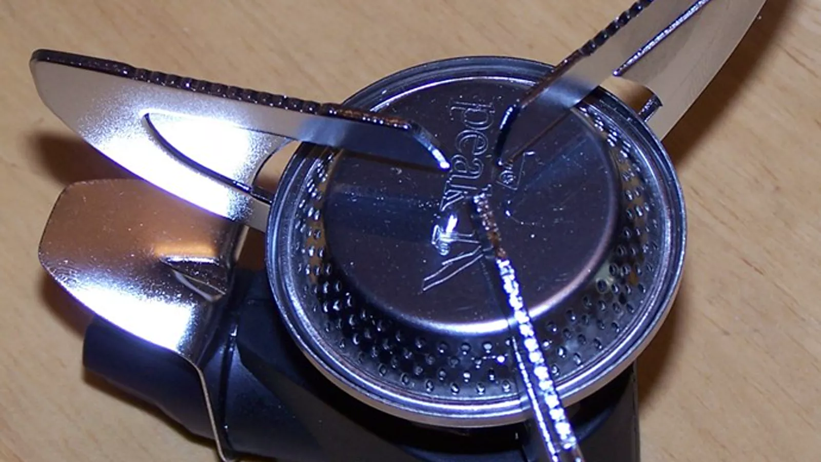Compact camp stove designed for outdoor cooking